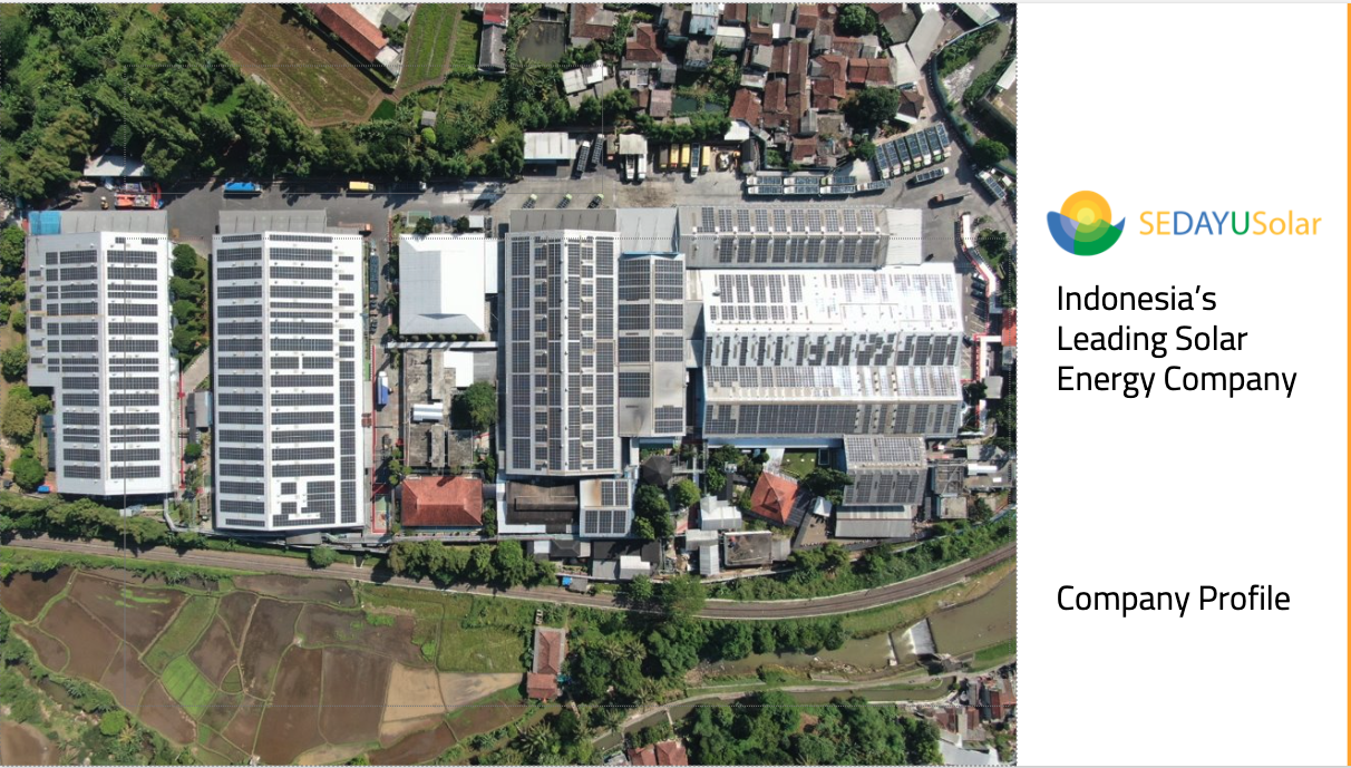 SEDAYUSolar Company Profile Video 